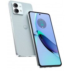 Celular Motorola Moto G84 5G Azul com Vegan Leather 256GB, 8GB RAM, Tela de 6.5", Câmera Traseira Dupla, Selfies de 16MP, Android e Processador Snapdragon 695